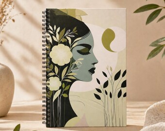 Poetry of Nature – Handmade A5 Journal | Nature Journal for Writing | Notebook for Thoughts & Dreams | Gift for Women