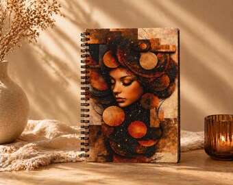 Cosmic Dreams: The Diary of Inner Galaxies Handmade Notebook A5 | Creative Journal for Thoughts and Dreams | Special Gift