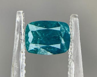 0.55 Carat Hauyne Cushion Cut UV Fluorescence Afghanistan Loose Gemstone