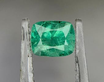 0.55 Carat Hauyne Cushion Cut UV Fluorescence Afghanistan Loose Gemstone