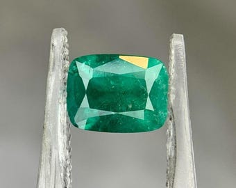 0.8 CT Hauyne Cushion Cut UV Fluorescence Natural Gemstone Afghanistan Loose Collector Jewelry Gift