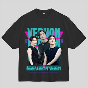 Vernon Seventeen Shirt, S.Coups Nana BNB Unofficial Unisex Tee,  Seventeen Fans, Aju Nice, Very Nice, Gift For Seventeen Fans, Comfy Tshirt