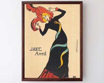 トゥールーズ・ロートレックの「Divan Japanois」の版画、アール