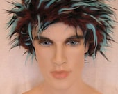 Faux Fur Hat. Brown, Turquoise, Black, Winter Hat, Ski Hat, Snowboarding Hat,