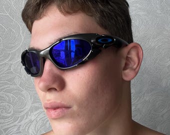 最終値下げ！oakley サングラス90s made in usa y2k OAKLEY MINUTE 1.0 PEARL WHITE 90'S VINTAGE Y2K DISCONTINUED