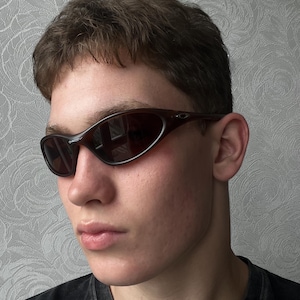 希少激レア　90年代オークリー　ビンテージサングラス メタルフレーム人気ブラック 90年代 ビンテージ OAKLEY オークリー メタルフレーム サングラス