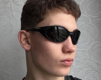 【美品】OAKLEY Eye Jacket 初期 90s マットブラック　y2k 美品】OAKLEY Eye Jacket 初期 90s マットブラック y2k 美品】OAKLEY