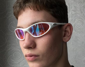 Oakley Minute 1.0 Black Vintage Sunglasses Outdoor Y2K - Etsy
