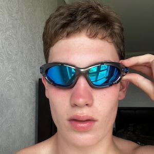 Vintage 90s Oakley Plate Blue/Grey  SunGlasses Outdoor Polarized Y2K GorpCore Rare Juliet Romeo Style Cyber