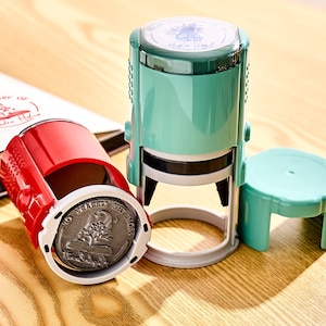 Custom Wedding Stamper, Self inking Stamp, Self Inking Stamp & Business Stamp, Wedding Stamper, Personalized Reinkable Seal