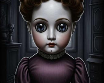 The Glazed Observer — Paranormal Horror Novel | Cursed Doll Ghost Story | Dark Psychological Fiction