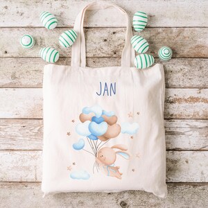 Osterbeutel, Personalisierter Stoffbeutel, Kindergartenbeutel, Geschenk Ostern, Geschenk Kinder, Stoffbeutel Kinder, Beutel mit Name