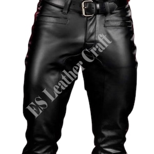Men Leather Pants Motorbike Pant Men Sheep Leather Pant Custom Pants Steampunk Pants Leather Trousers Black Leather Pants Handmade Pant