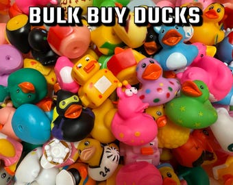 Bulk Rubber Ducks: Unique Variety Pack