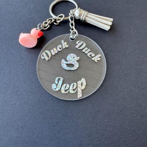 Jeep Keychain/ Jeep / Jeep Ducks/ Jeep Duck/ Jeep Stuff