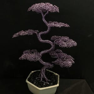 Bonsai Tree Wire Copper Tree Unique Copper Decoration Birthday Copper Birthday Carving Dedication Copper Ornament Tree of Life