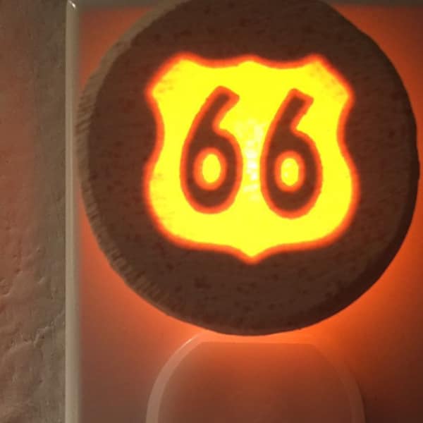 Route 66  1/3 watt night light