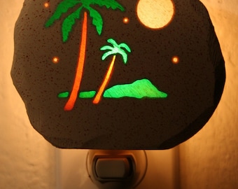 Palm Tree night light Personalized LED NightLight Lamp Palm Trees 