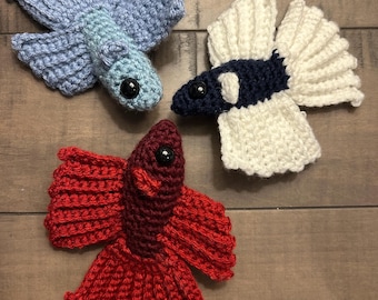 Crochet Betta Fish