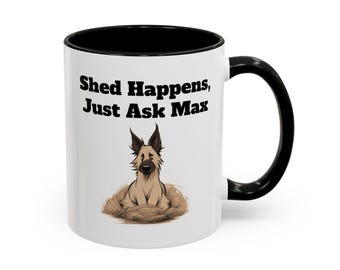 Custom Mug Funny Pet German Sheperd Cup + Name Custom Dog Mug Personalized Cup Custom Novelty German Shepherd