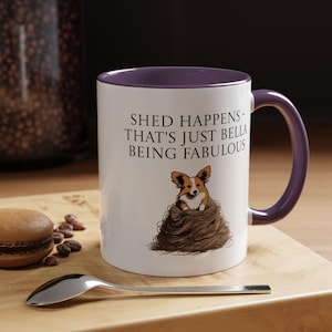 Custom Mug Funny Pet Welsh Corgi Cup + Name Custom Dog Mug Personalized Cup Custom Novelty Corgi