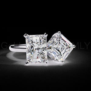 1.00 CT Radiant Cut Engagement Ring – Elegant Solitaire Design, Sparkling Brilliance, Perfect Symbol of Love and Commitment