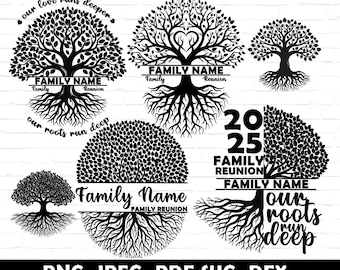 Family Reunion svg 2025, Family Tree svg, Family Gathering svg, Our Roots Run Deep svg, Family Reunion svg, Cricut, Shirt, svg, pdf,dfx,png