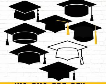 Cappello da laurea SVG: design con nappa per scuole superiori e università (download digitale)