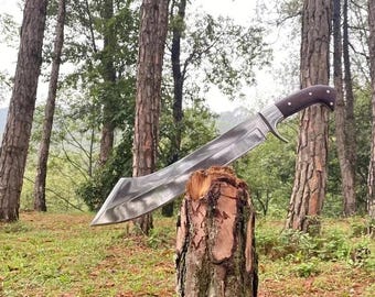 Handgemaakt machetemes, volledige grip, hakmes, jacht, kamperen, bushcraftmes
