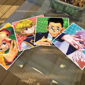 Hunter X Hunter | Prints | HxH – Gon, Killua, Kurapika, Leorio