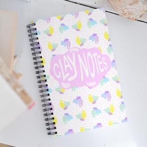 Clay Notes Pottery Journal | Notebook for Sketches, Glaze Tests & Studio Ideas