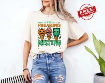 Summerween T-Shirt: Spooky Halloween Beach Graphic Tee