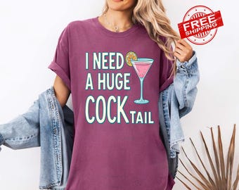 Funny Raunchy Adult Shirt, Drinking Humor Sweatshirt, Inappropriate T-Shirt for Exchange, Gag Shirt, Gift for Her, Funny Bachelorette Shirts