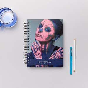 Artistic Spiral Notebook - Ruled Line, Sketchbook, Writing Journal, Creative Gift, Personal Diary