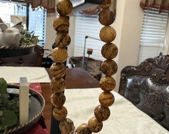 Steering Wheel Natural Gemstone w/Charm Bracelet