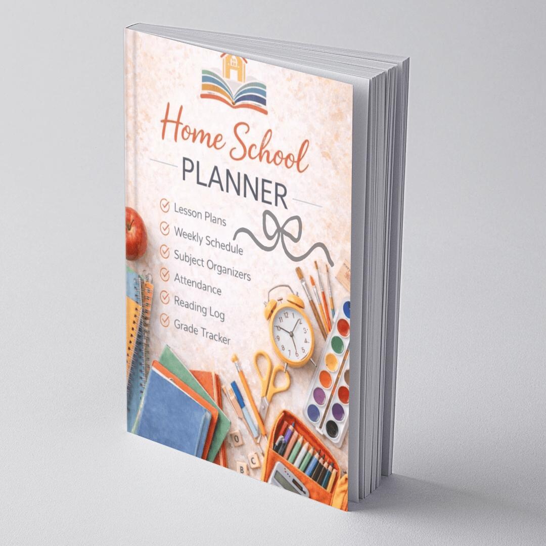 Home School Planner Printable 2026 | Homeschool Lesson Planner | Weekly ...
