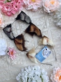 Natural Color Micro Cat Ears: Faux Fur Neko Cosplay Headband, Furry Convention, Halloween Costume