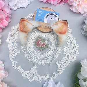 Flame Point Siamesiska kattöron: Fuskpäls Cosplay Nekoöron, Halloween, lurvig konvent