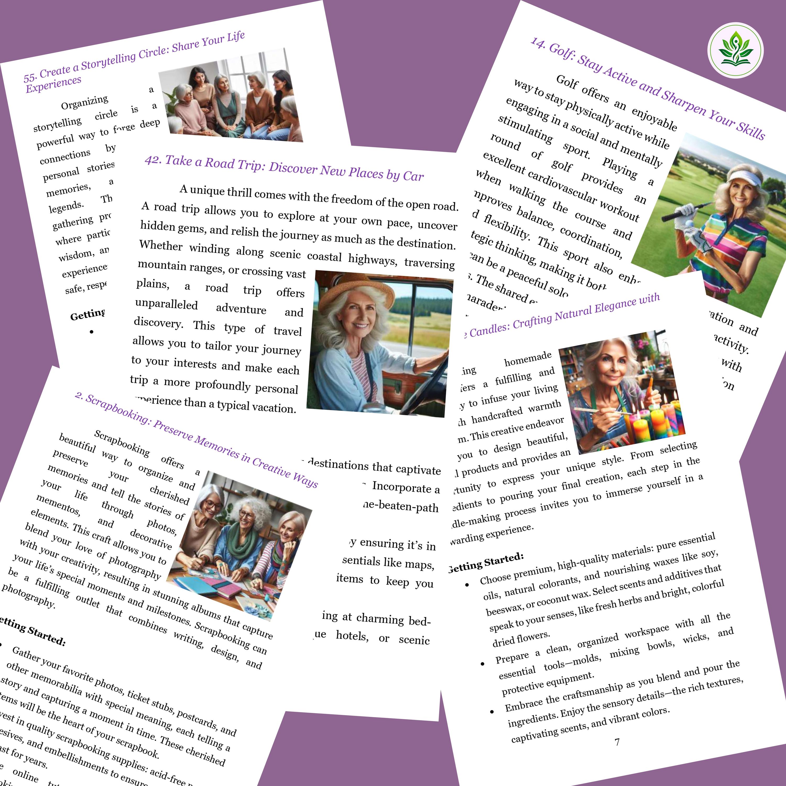 Printable Retirement Fun Guide.pdf 101 Retirement Activities for Women | Fun Guide (digital PDF) - Etsy