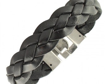 Leather Bracelet, can be personalized with your text
