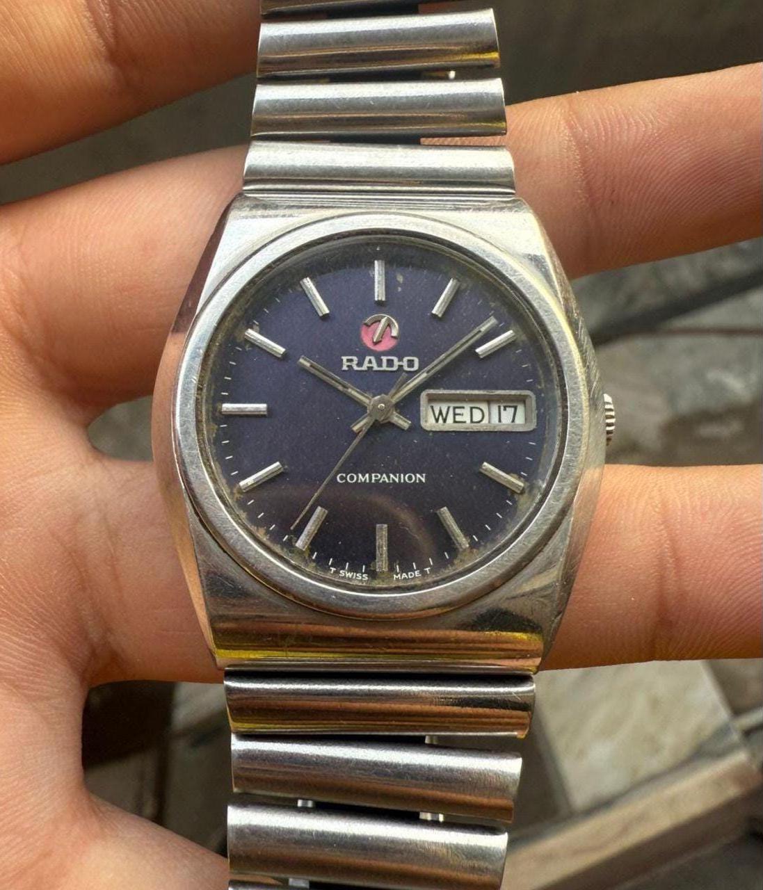 スイス ラドー Rado COMPANION アンティーク Rare Vintage Rado Companion. Birthday Anniversary Seiko