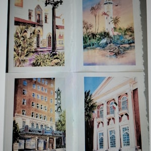 Wedding reception or corporate events - you pick images - 12, 36 or 50 wholesale 5 x 7 note cards, can personalize