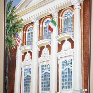 Restaurant Colonnade 10 x 18, Kress Building 11 x 14 Fine Art Print Tampa, artiste de Floride, Roxanne Tobaison #WatercolorsNmore image 3