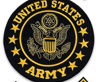 US Army Vetran Aufnäher, gestickt, für Weste/Jacke