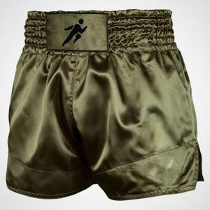 Shiny Satin Boxing Shorts: Lightweight Athletic Training Gear