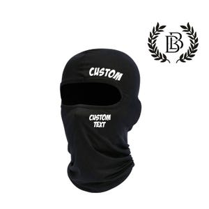 Personalized balaclava, Custom ski mask, Full face mask, balaclava