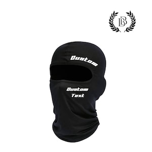 Gepersonaliseerd skimasker: bivakmuts met aangepaste tekst