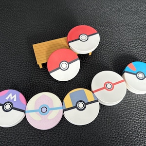 Pokechips - Fichas de pôquer inspiradas em Pokémon | protetor de cartas | presente | brinquedos | coleção | cerâmica | Pokémon | carta de baralho
