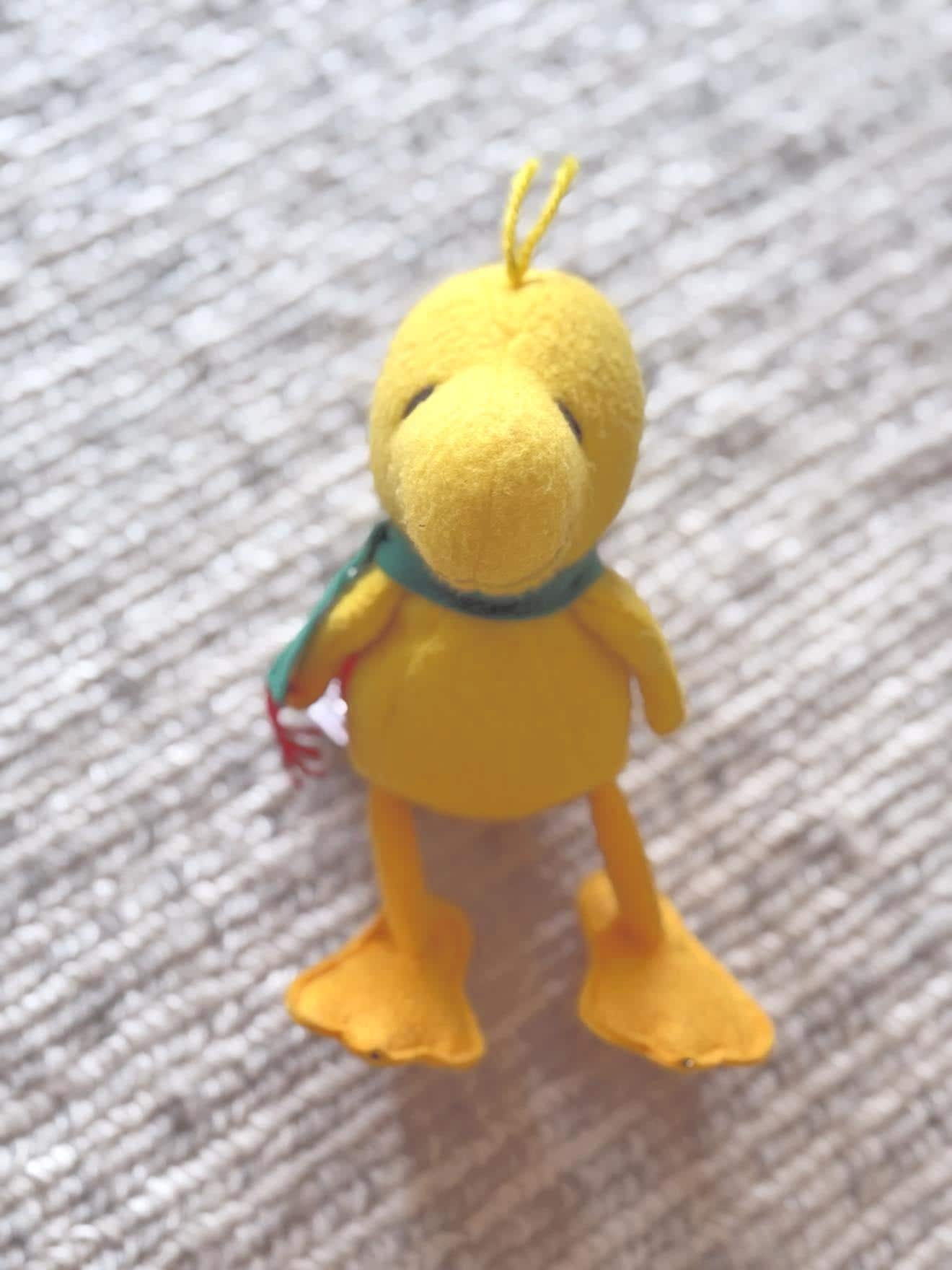 1980年代のヴィンテージ ウッドストック ぬいぐるみ（ピーナッツタグ