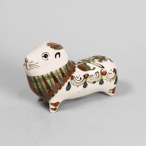 Tonala Ceramic Folk Art Capybara El Palomar Ken Edwards | Vintage